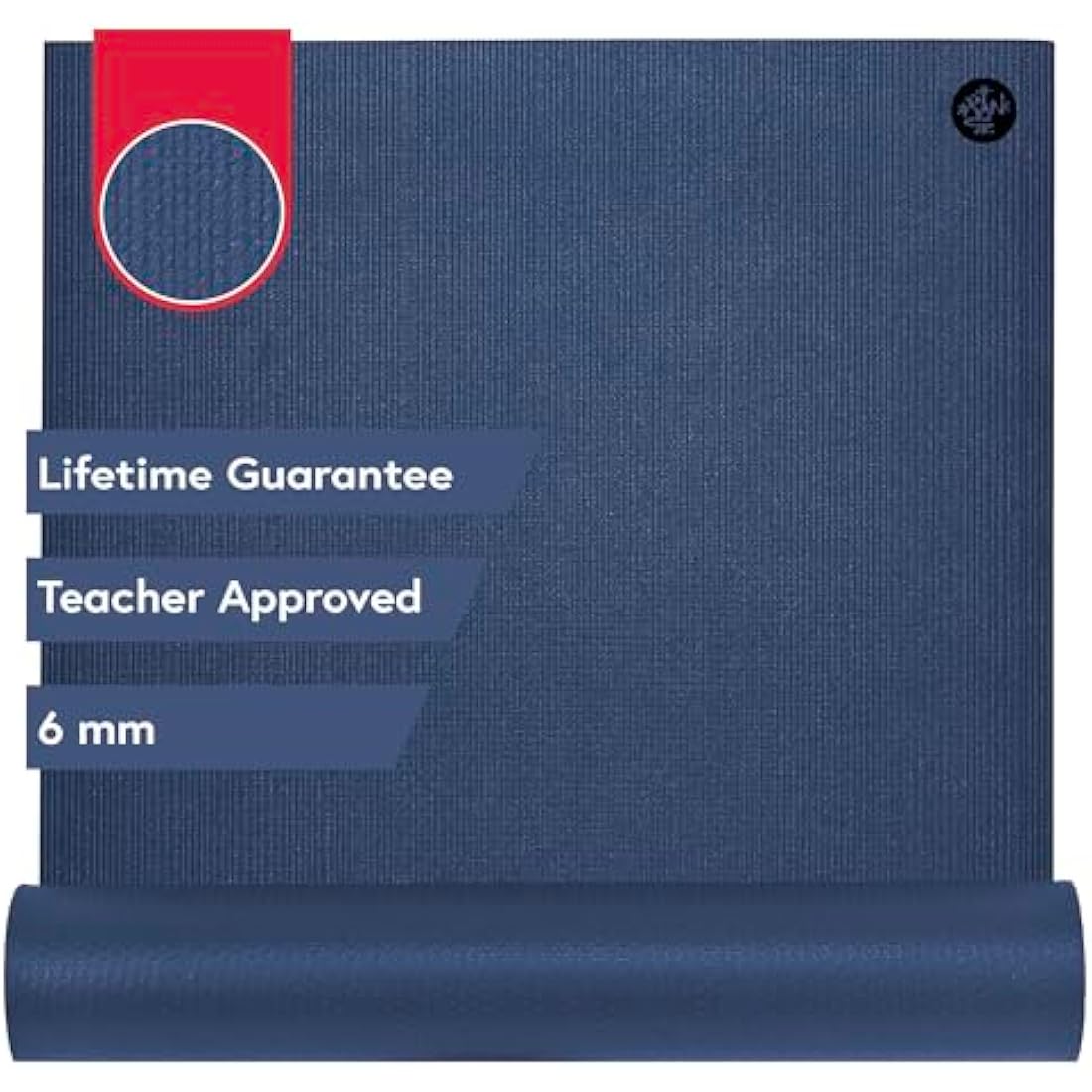 Manduka PRO Yoga Mat – Premium 6mm Thick Mat, High Performance Grip, Ultra Dense Cushioning for Support and Stability in Yoga, Pilates, Gym and Any General Fitness