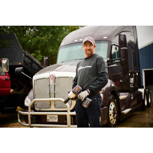 Ingersoll-Rand W7172-K22B-EU Impact Wrench, 3/4 Inch 20V Cordless Impact Wrench, 2X BL2022 Li-Ion Batteries 5.0 Ah + Charger Kit (UK Plug) in Case