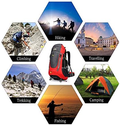 Doshwin 70L Backpack Trekking Camping Travel Hiking Large Rucksack for Men Women