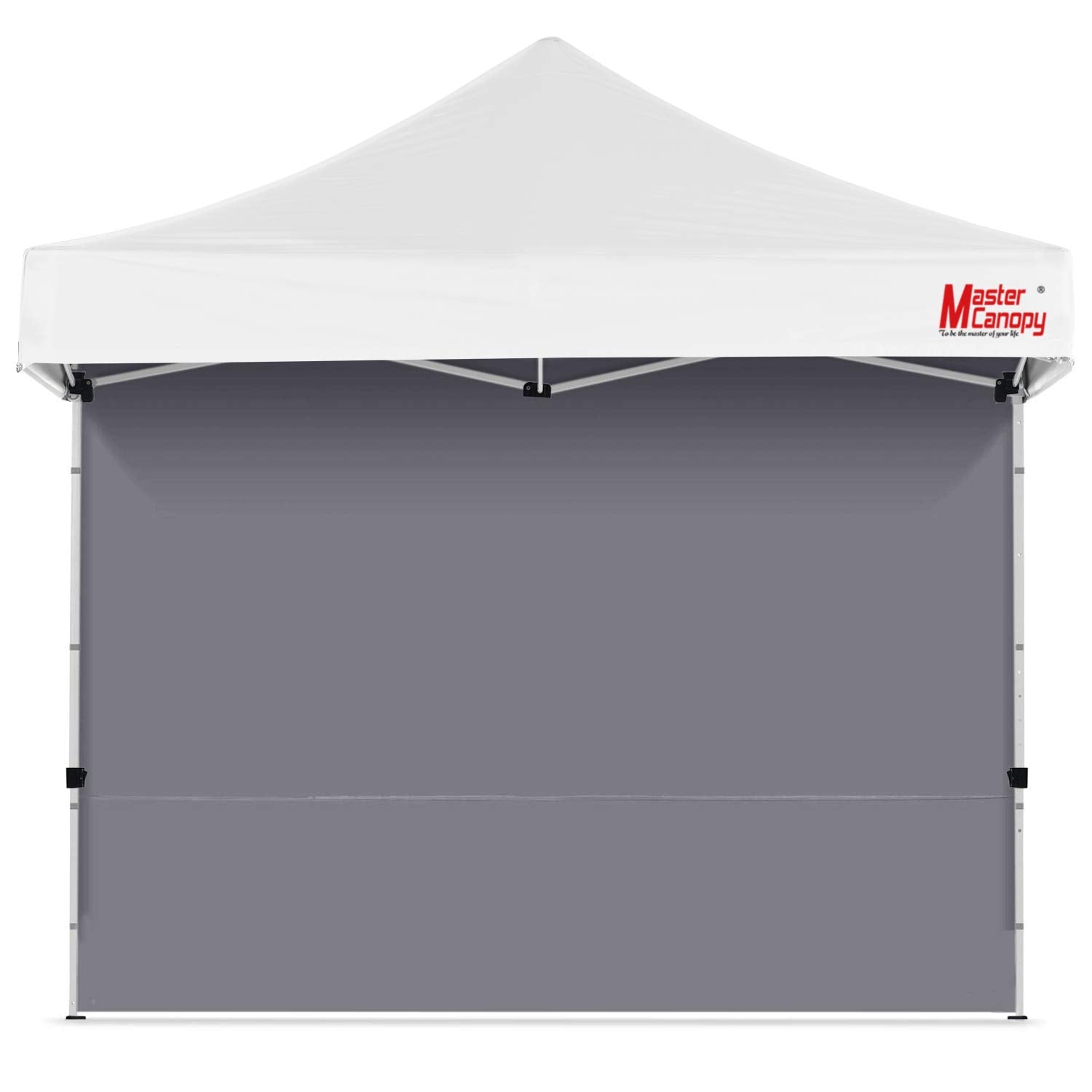 MASTERCANOPY Instant Gazebo Sidewall Panels Sunwall for 3x3M Pop Up Gazebo,1 Piece,Black