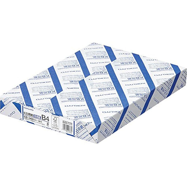 Kokuyo KB Paper Both FSC-Certified Paper 64g B4 500 Pieces of KB-34N (Japan Import)