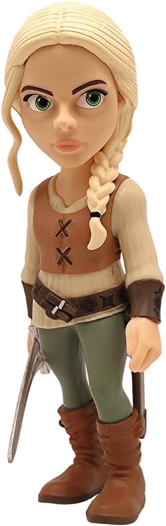 MINIX Bandai The Witcher Princess Ciri Model | Collectable Ciri Of Cintra The Witcher Figure | Bandai The Witcher Toys Range | Collect Your Favourite Witcher Figures | The Witcher Merchandise