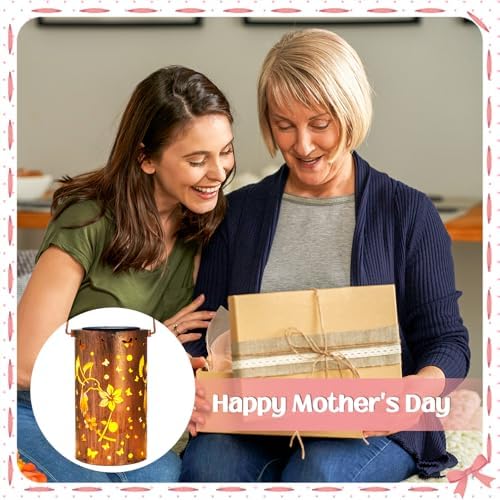 2 Pack Hummingbird Solar Lanterns Outdoor Hanging Lantern Lights, Metal Decor Lantern, Waterproof LED Decorative Garden Light