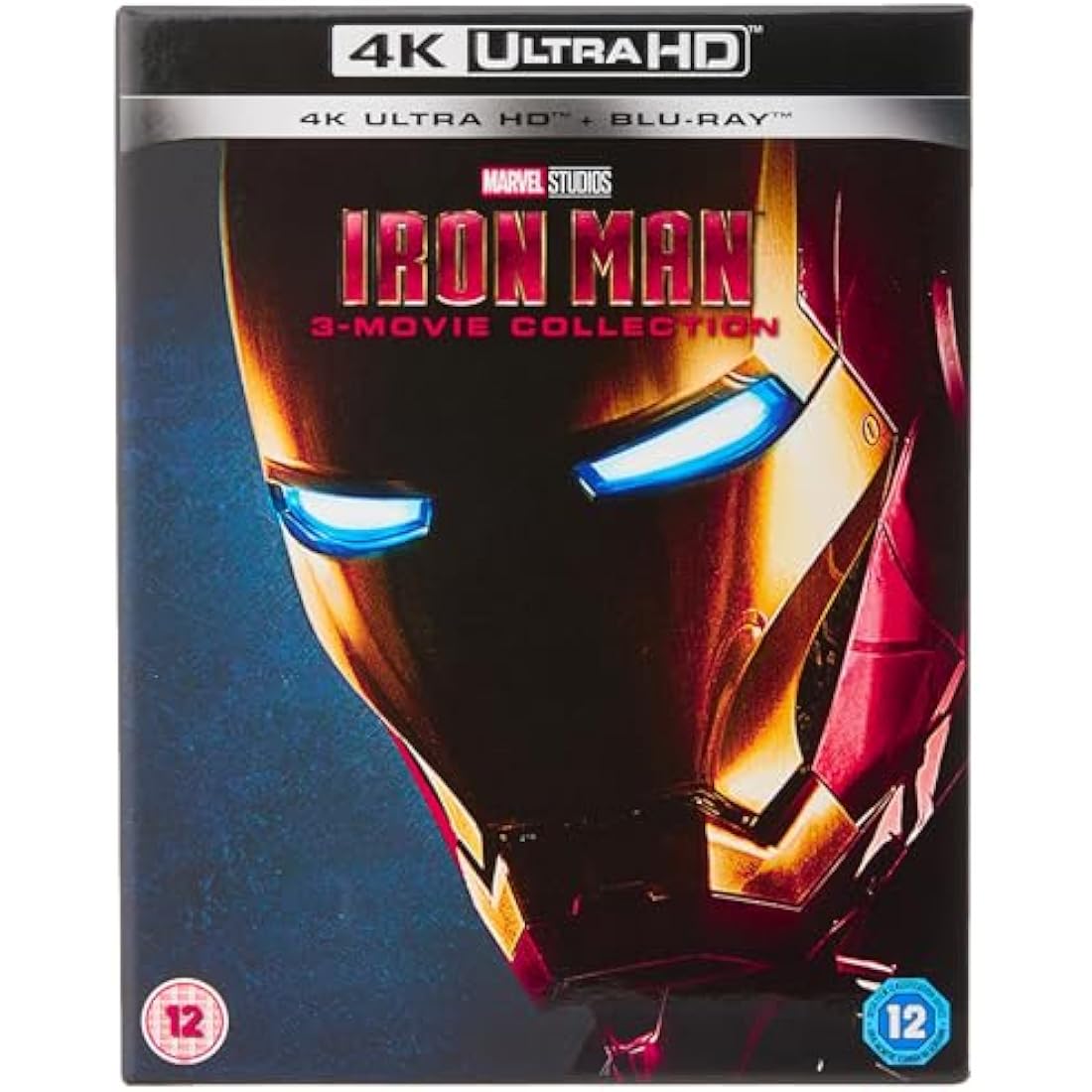 Iron Man 4K Ultra-HD Trilogy [Blu-ray] [2019] [Region Free]