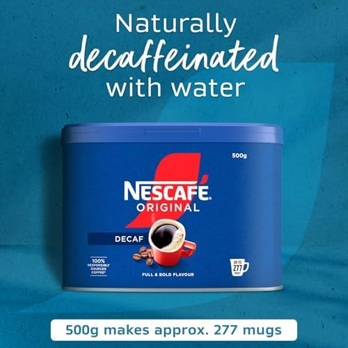 NESCAFÉ Original Decaf Instant Coffee 500g Tin