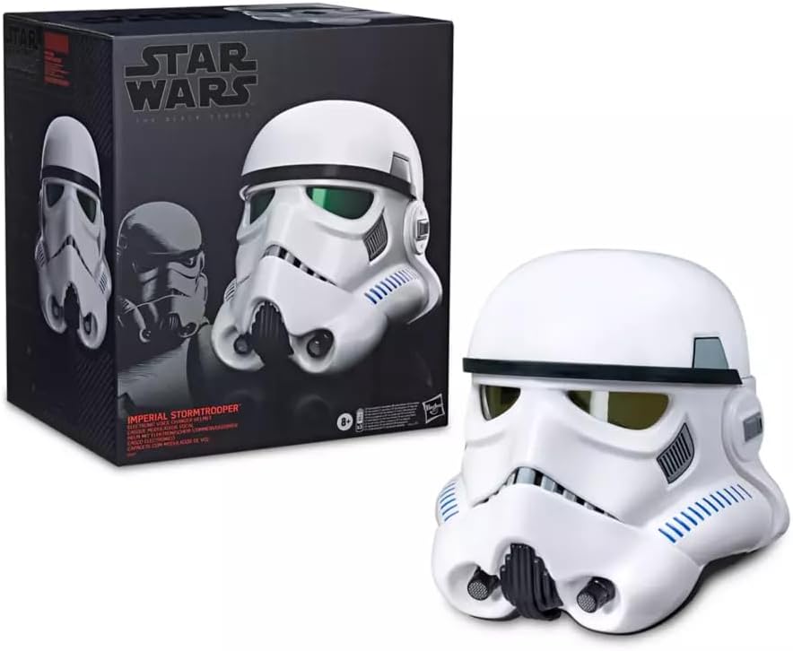 Star Wars The Black Series Imperial Stormtrooper Premium Electronic Helmet, Rogue One: A Story Adult Roleplay Item