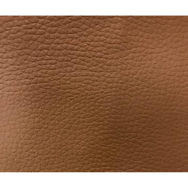 A-Express Grained Faux Leather Fabric Waterproof Heavy Duty Leatherette Vinyl Leathercloth Upholstery Textured Material - Light Brown 1 Metre 100cm x 140cm