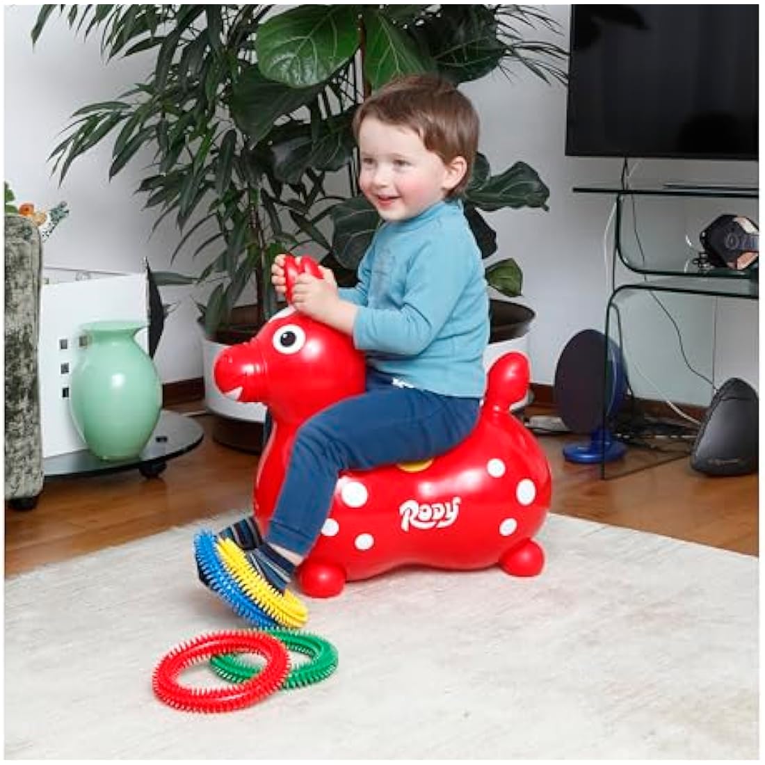 GYMNIC - Rody Jumping Horse Green