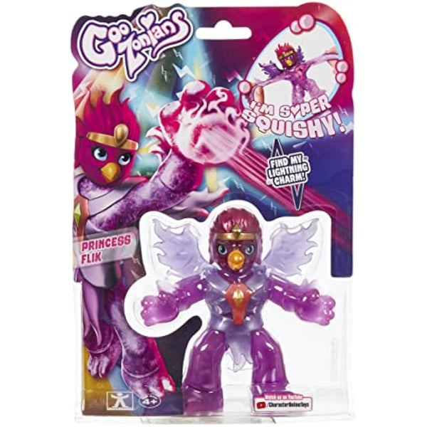 GOOZONIAN HERO PACK PRINCESS FLIK. STRETCHY, SQUISHY TOY FOR GIRLS. DISCOVER HIDDEN CHARMS. COLLECTABLE ACTION FIGURES. BIRTHDAY PRESENT FOR GIRLS 4+