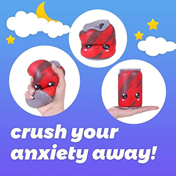 Anboor 4.7" Squishies Cola Slow Rising Super Soft Scented Kawaii Animal Squeeze Toys Stress Relief Collection