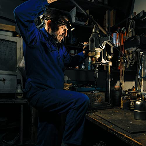 Ledlenser H15R Core - Rechargeable Outdoor LED Head Torch, Super Bright 2500 Lumens Headlamp, 250 Meter Focus, Professional Head Torch Rechargeable, Up to 80 Hours Running Time