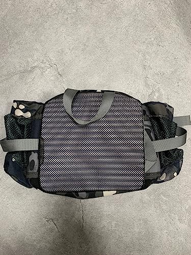 Waterfly Hiking Waist Pack Bum Bag Waist Bag with Bottle Holder Running Bag for Camping Climbing Travel Cycling and Dog Walking