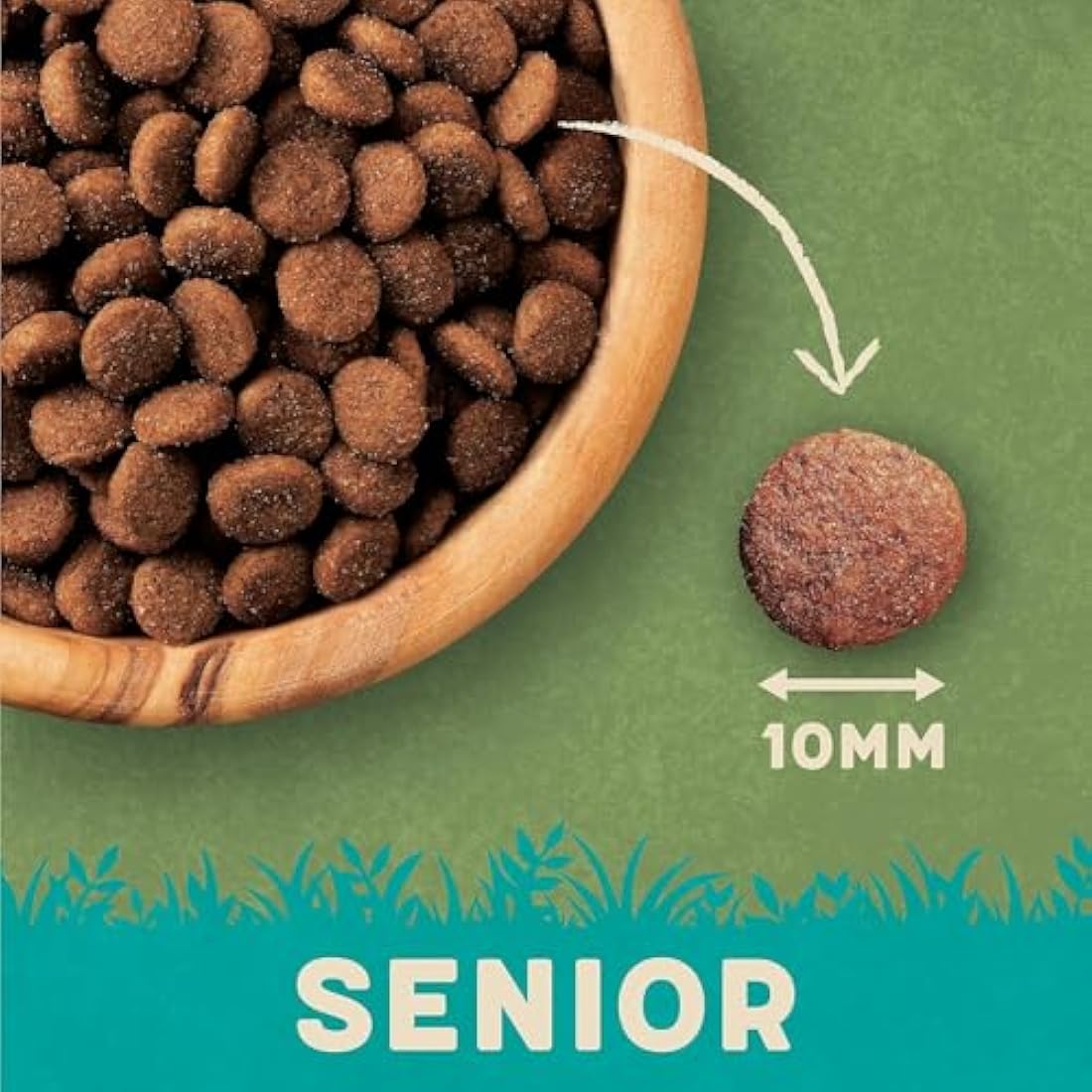 Harringtons Complete Senior Dry Cat Food Chicken 2kg (Pack of 4) - Tasty Natural Goodness