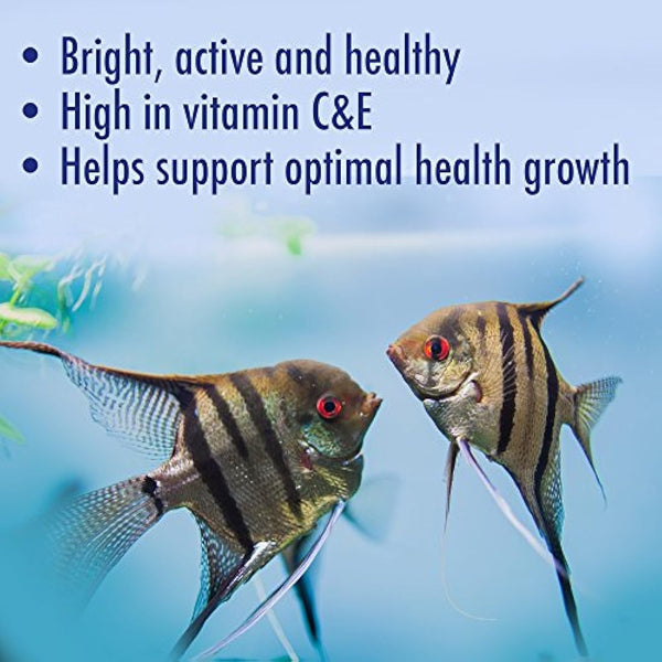 AQUARIAN Complete Nutrition, Aquarium Tropical Fish Food Flakes, 25g Container