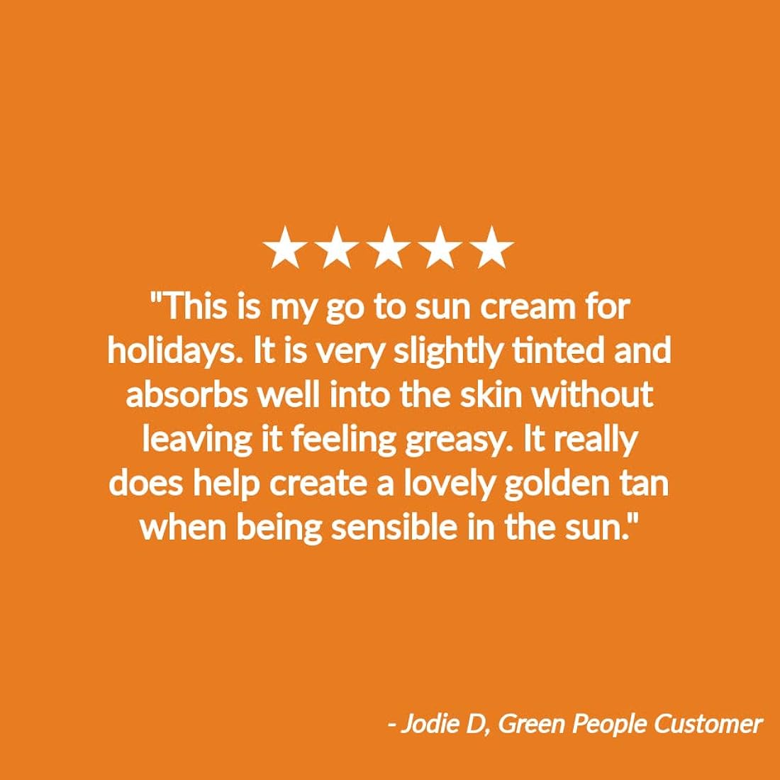 Green People Edelweiss SPF15 Sun Cream & After Sun - Natural, Organic Sunscreen with Tan Accelerator - Non Comedogenic, Reef Safe - 2x200ml