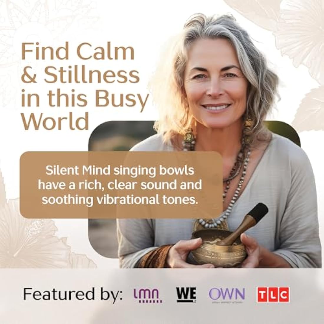 Handmade Tibetan Etched Singing Bowl Set – Sound Bowl & Meditation Bowl with Cushion, Mallet & Guide – Mindfulness Gift Ideas – Relaxation Instruments – Portable Meditation Kit