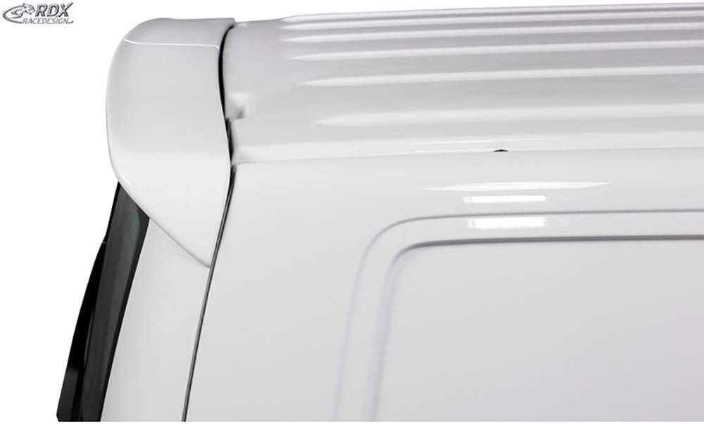 RDX Racedesign Roof Spoiler Compatible with Volkswagen Transporter T6 2015- (with 2 Rear Doors) (PUR-IHS)