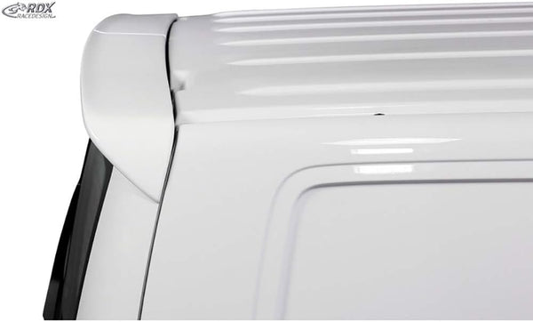 RDX Racedesign Roof Spoiler Compatible with Volkswagen Transporter T6 2015- (with 2 Rear Doors) (PUR-IHS)