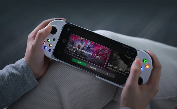 ShanWan Mobile Gaming Controller for Android/iOS, Phone controller for iPhone15, Bluetooth connection, PS Remote Gaming Xbox Cloud Steam Link GeForce NOW MFi Apple Arcade Gaming