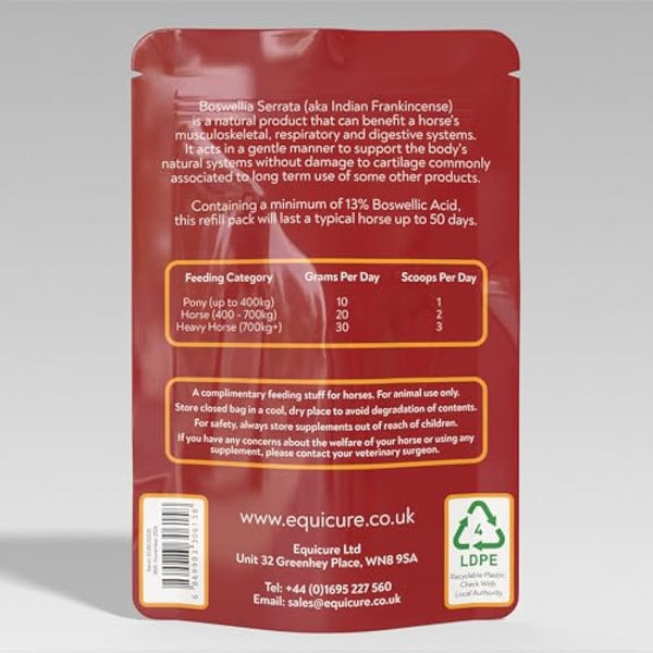 Equicure Boswellia Serrata Powder For Horse/Pony (1KG Refill)