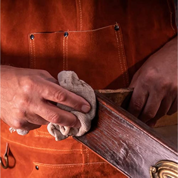 Fiddes Supreme Wax Polish 400 ml, Rugger Brown