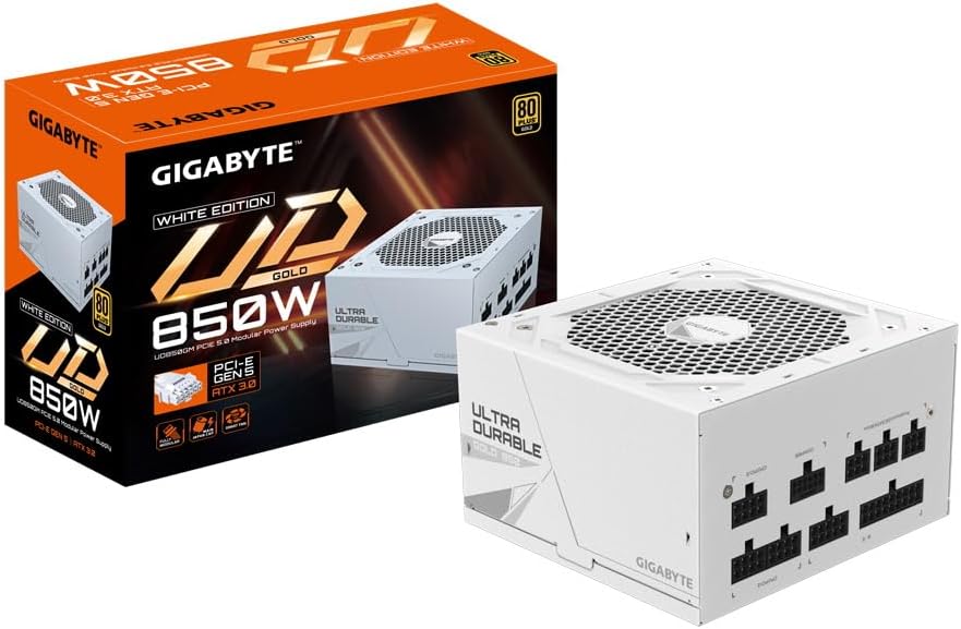 Gigabyte P750BS 80 Plus Bronze Non Modular 750w Power Supply Unit, Flat Cables, 3 Year Warranty