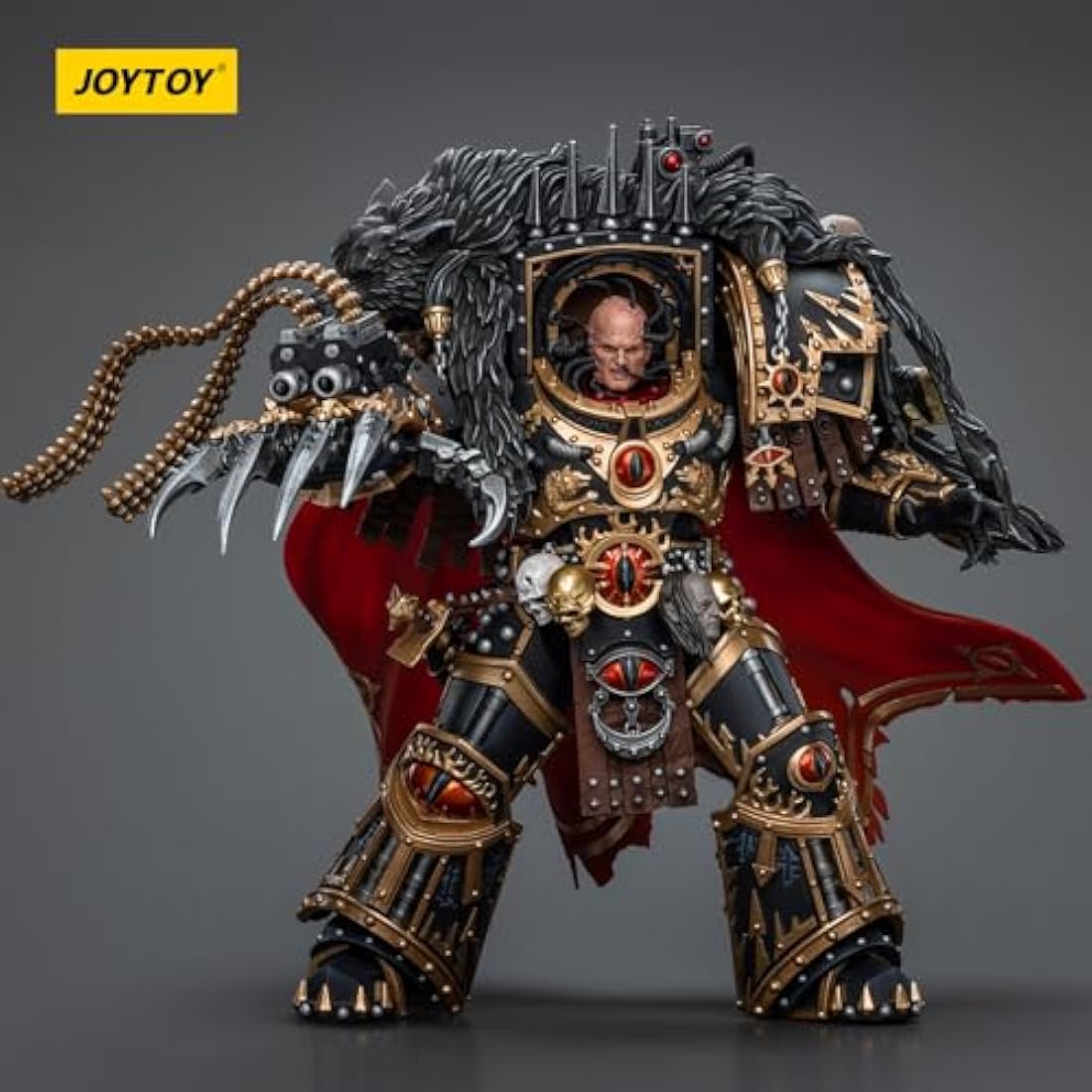 JOYTOY JT9787 Warhammer 40K The Horus Heresy, Sons of Horus Warmaster Horus Primarch of the XVlth Legion 1/18 Action Figures Soldier model