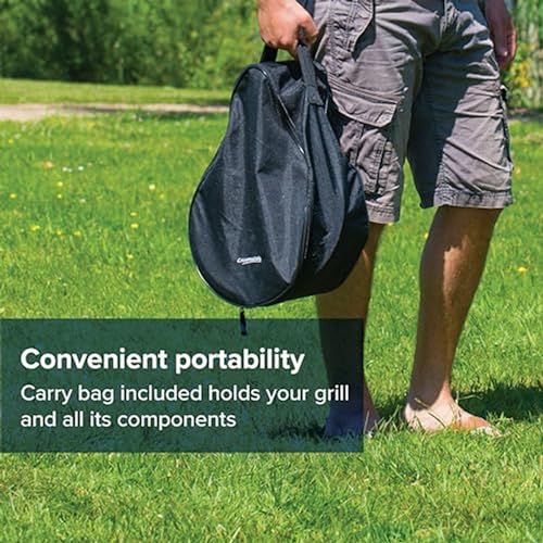 Campingaz Party Grill 400 CV, Camping Stove and Grill, All-in-One Portable Camping BBQ, with Griddle, Grid and Pan Support, Lid Doubles as Wok, Blue