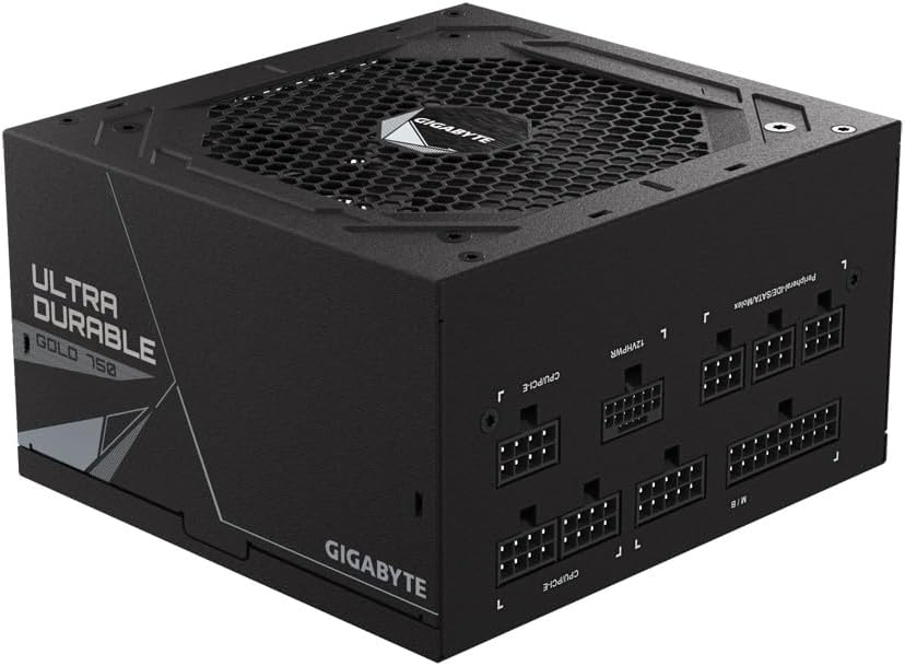Gigabyte P750BS 80 Plus Bronze Non Modular 750w Power Supply Unit, Flat Cables, 3 Year Warranty