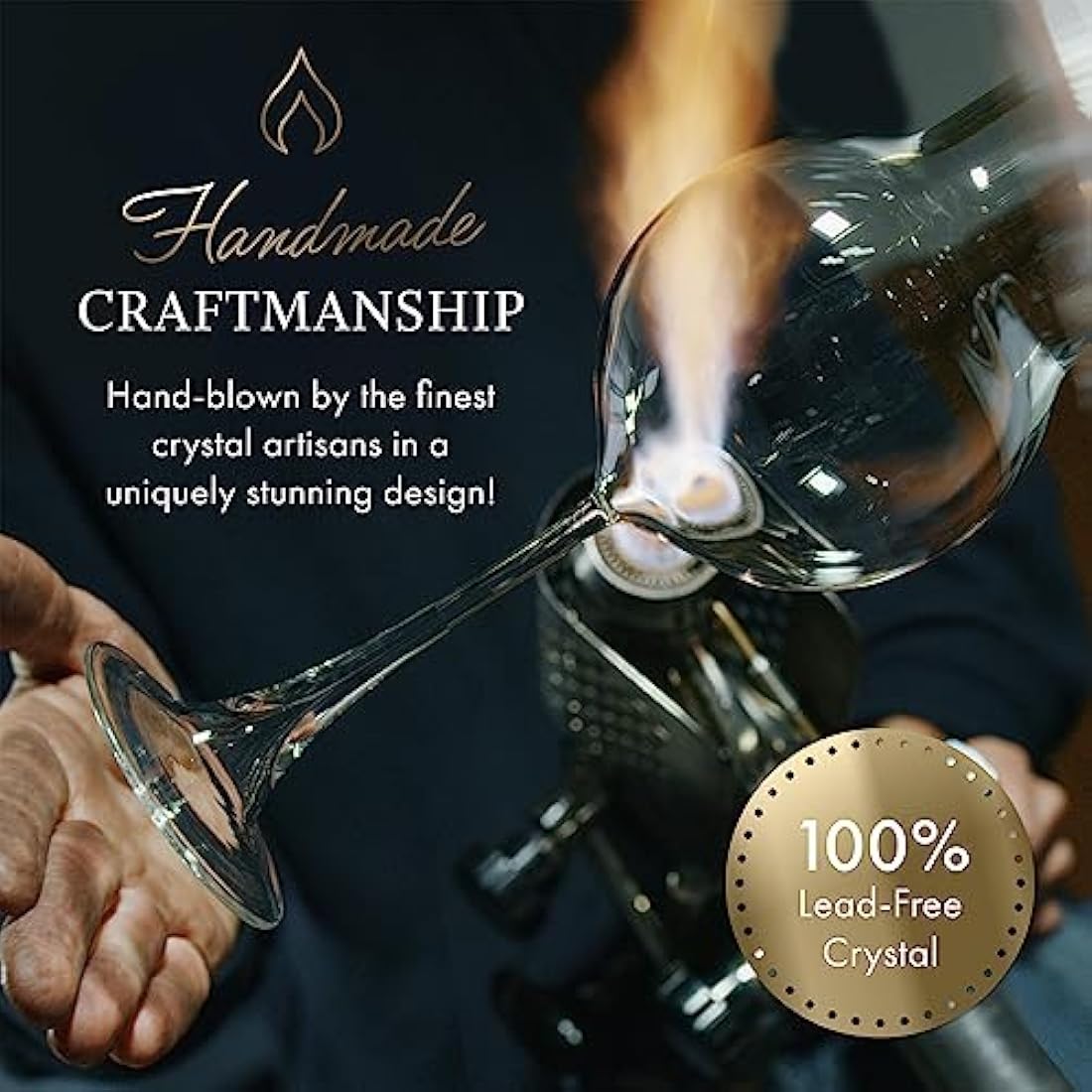 ELIXIR GLASSWARE Martini Glasses Set of 4 - Hand Blown Crystal Martini Glasses with Stem - Elegant Cocktail Glasses for Bar, Martini, Cosmopolitan, Manhattan, Gimlet, Pisco Sour 9oz, Clear