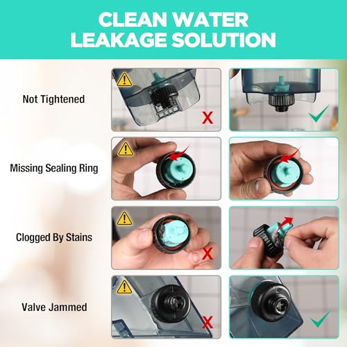 HAUSHOF StainZapper Pro Carpet Cleaner Machines, 450W Handheld Spot Carpet Washer, Clean Carpets, Stairs, Upholstery, Car Seats, 1.5L Twin Tank Spot Cleaner, Include Spot & Stain Cleaner