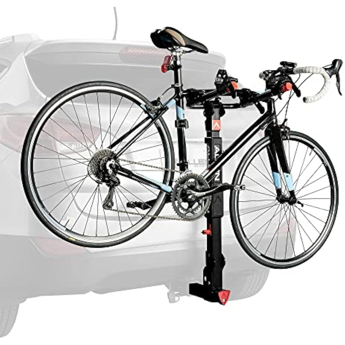 Allen Sports High Capacity Locking Premier 2-Bike Model for Electric Bikes, Model QR520EB, Black, (QR520-EB)