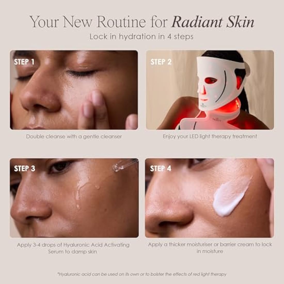 Hyaluronic Acid Serum by Project E Beauty | Anti-Aging for the Face & Eyes | Plumping & Hydrating Facial Skin Care | Removes Dark Spots & Wrinkles | Vitamin C & E | For Dry Skin | 1oz