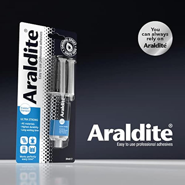 Araldite ARA-400003 Standard Syringe Epoxy, 24 ml