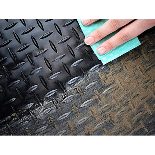 Rubber Boot Liner Compatible With Peugeot 208 (2012-2019) Tailored Fit Heavy-Duty Premium 3Mm Rubber Protector Boot Mat Anti-Slip Durable Waterproof Custom Fit Dog Friendly