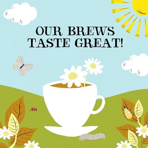 Clipper Organic Chamomile Tea Bags | 120 Infusion Teabag Sachets (6 x Boxes of 20) | Bulk Buy for Home & Catering | Caffeine-Free Herbal Tea Bags | Eco-Conscious, Natural, Unbleached & Biodegradable