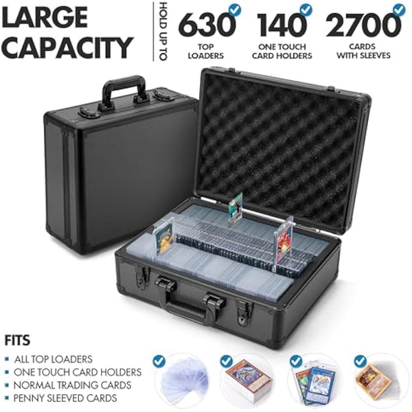 FunGuys Toploader Storage Box, Sports Card Storage, Sports Card Case, Top Loader Card Storage, Top Loader Storage Boxes, Toploader Box, Top Loader Box, Trading Card Case, One Touch Card Holder