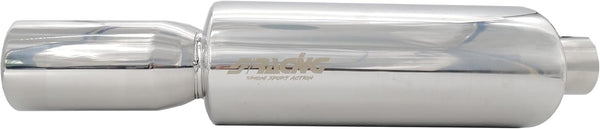 Simoni Racing ESR109 Exhaust Muffler Oval Inox
