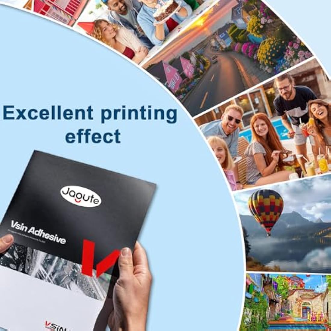 Jagute 4 Pack LC427 Ink Cartridges Compatible with Brother LC427 LC427XL Ink Cartridges Black and Colour Multipack for Brother MFC-J5955DW MFC-J6955DW MFC-J6957DW MFC-J6959DW HL-J6010DW Printers