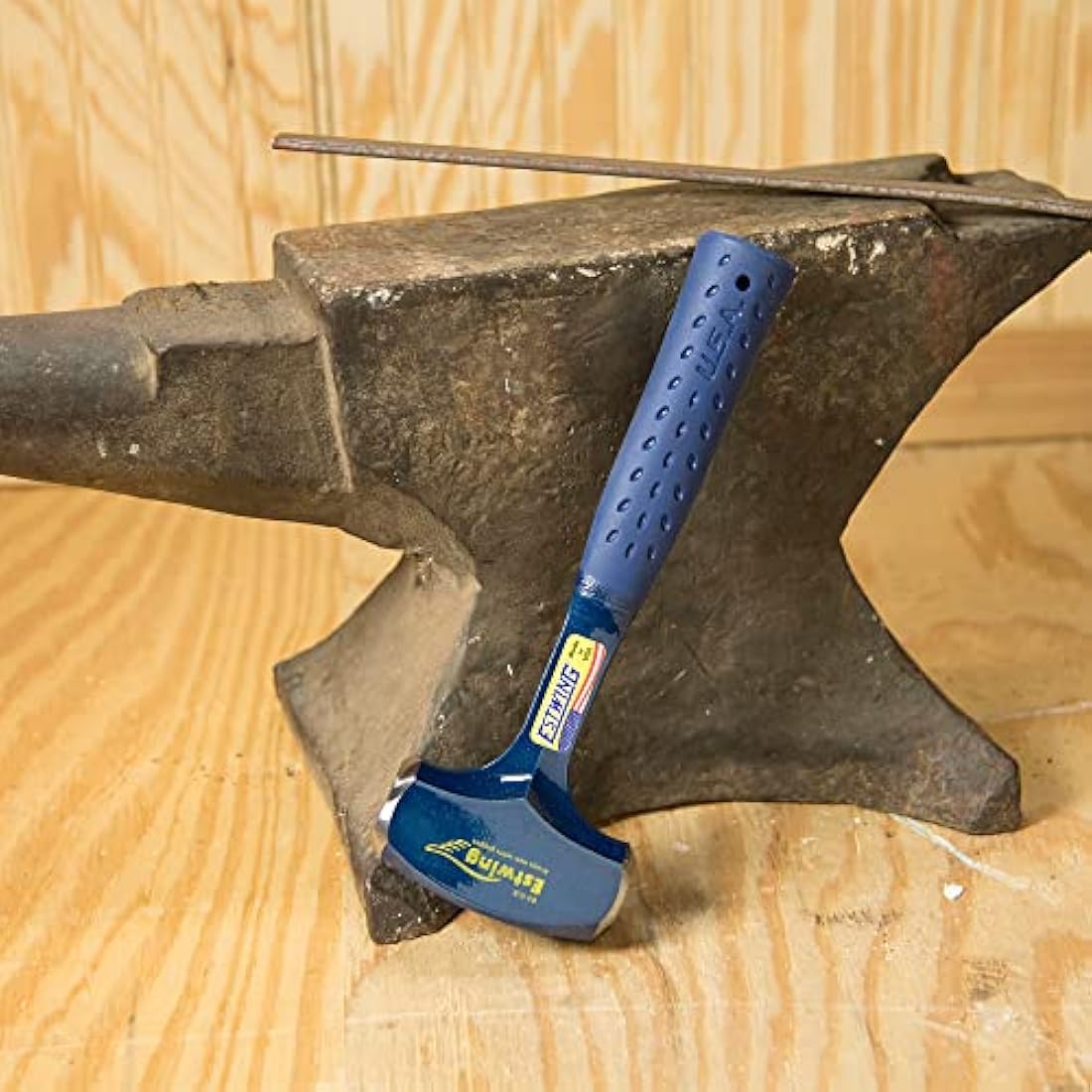 Estwing B33LB 3lb Club Hammer with Blue Vinyl Grip