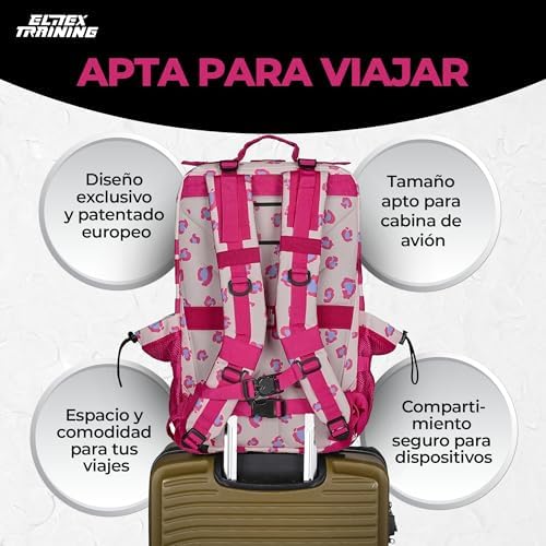 ELITRAINX Elitex Training 45L Tactical Military USA Waterproof Sport, Cabin Airplane, CrossTraining, Outdoor Sports Gym Portable