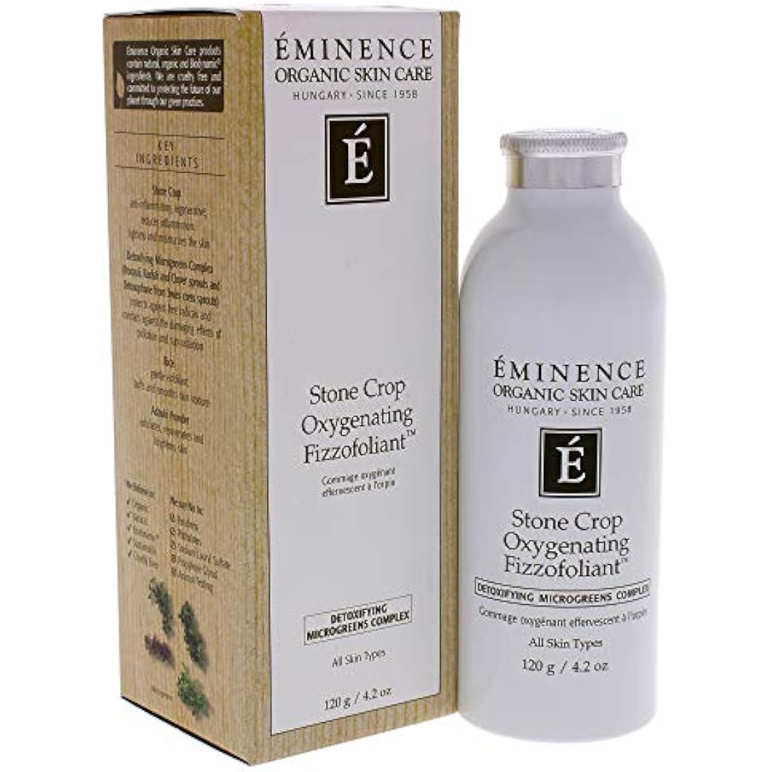 Eminence Stone Crop Oxygenating Fizzofoliant For Unisex 4.2 oz Exfoliator