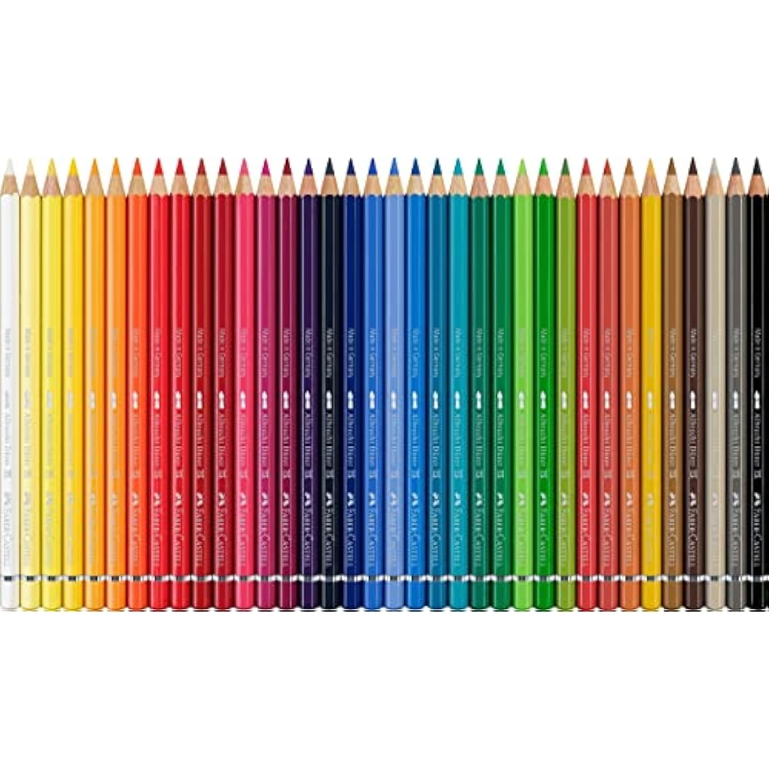 Faber-Castell Art & Graphic Albrecht Dürer Watercolour Pencil, Multicoloured, Tin Of 36, For Art, Craft, Drawing, Sketching, Home, School, University, Colouring