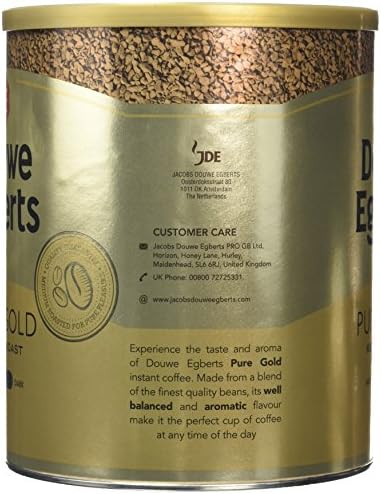 Douwe Egberts Pure Gold Instant Coffee - 1 x 750g Tin