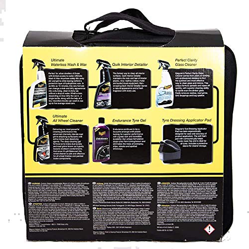 Meguiar's DELKITV2 Deluxe Car Care Kit V2 including Hybrid Ceramic Spray Wax