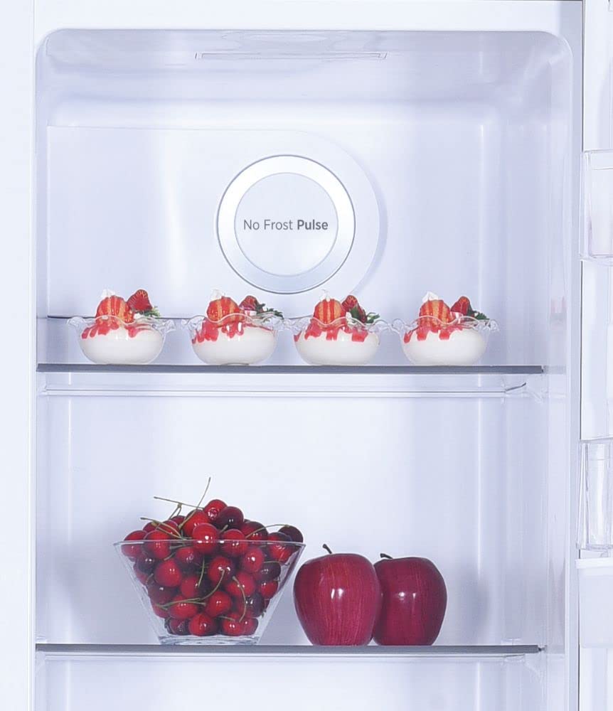 Hoover H-FRIDGE 500 MAXI Freestanding American Fridge Freezer with Water Dispenser, Side by Side, Total No Frost Technology, E Class, 532L Total Capacity, Inox, 91x67x177 cm - HHSBSO6174XWDK-1