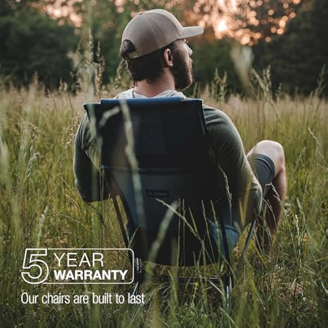 Helinox Beach Chair Lightweight, Lower-Profile, Compact, Collapsible Camping Chair, Blue Mesh, with Pockets