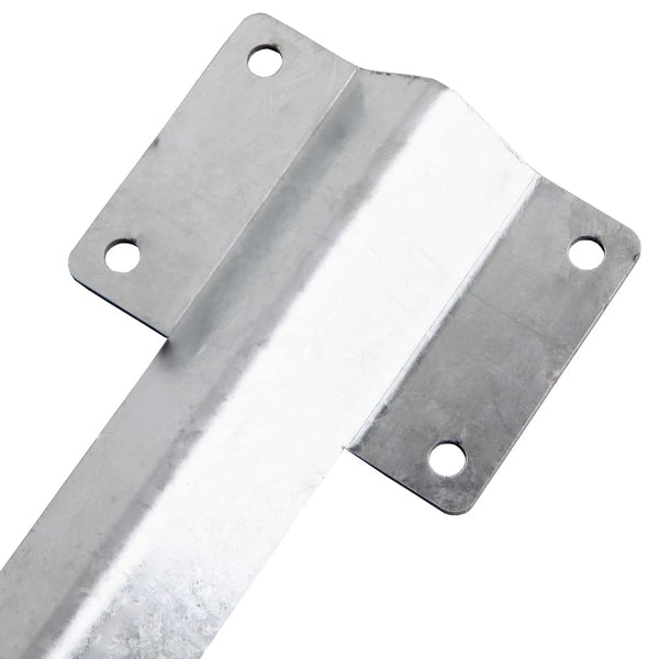 Pack of 10 Heavy Duty galvanised Steel Metal Fixing Peg Timber Corner Timber Railway Sleeper Bracket Driveway Path Edging