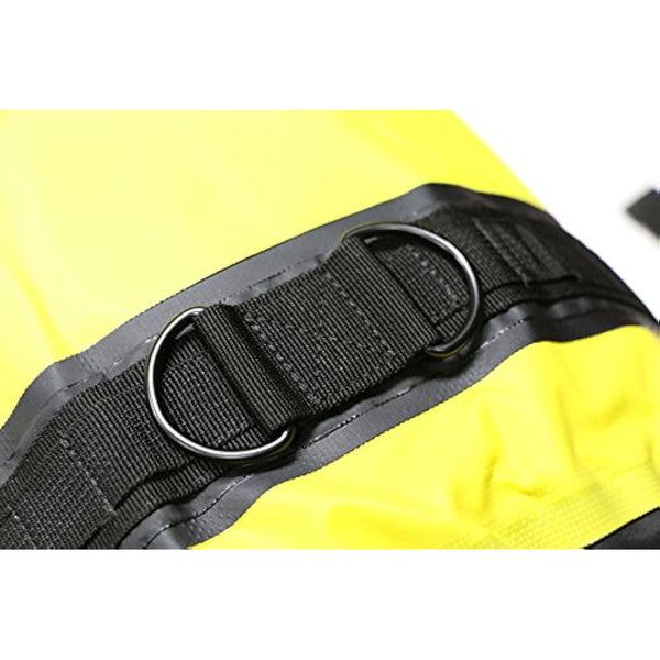 Nelson-Rigg SE-1030-BLK Ridge Roll Dry Bag 30L 100% Waterproof with Backpack Straps, 30 L, Black