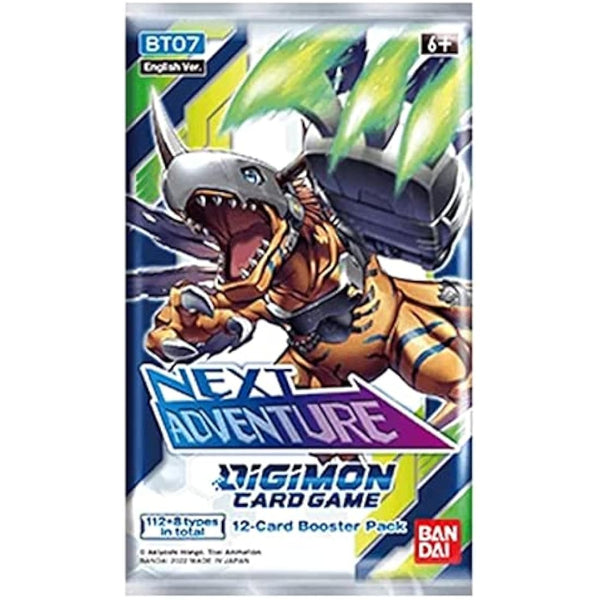 Digimon Card Game - Next Adventure Booster BT07 Display of 24 Packets